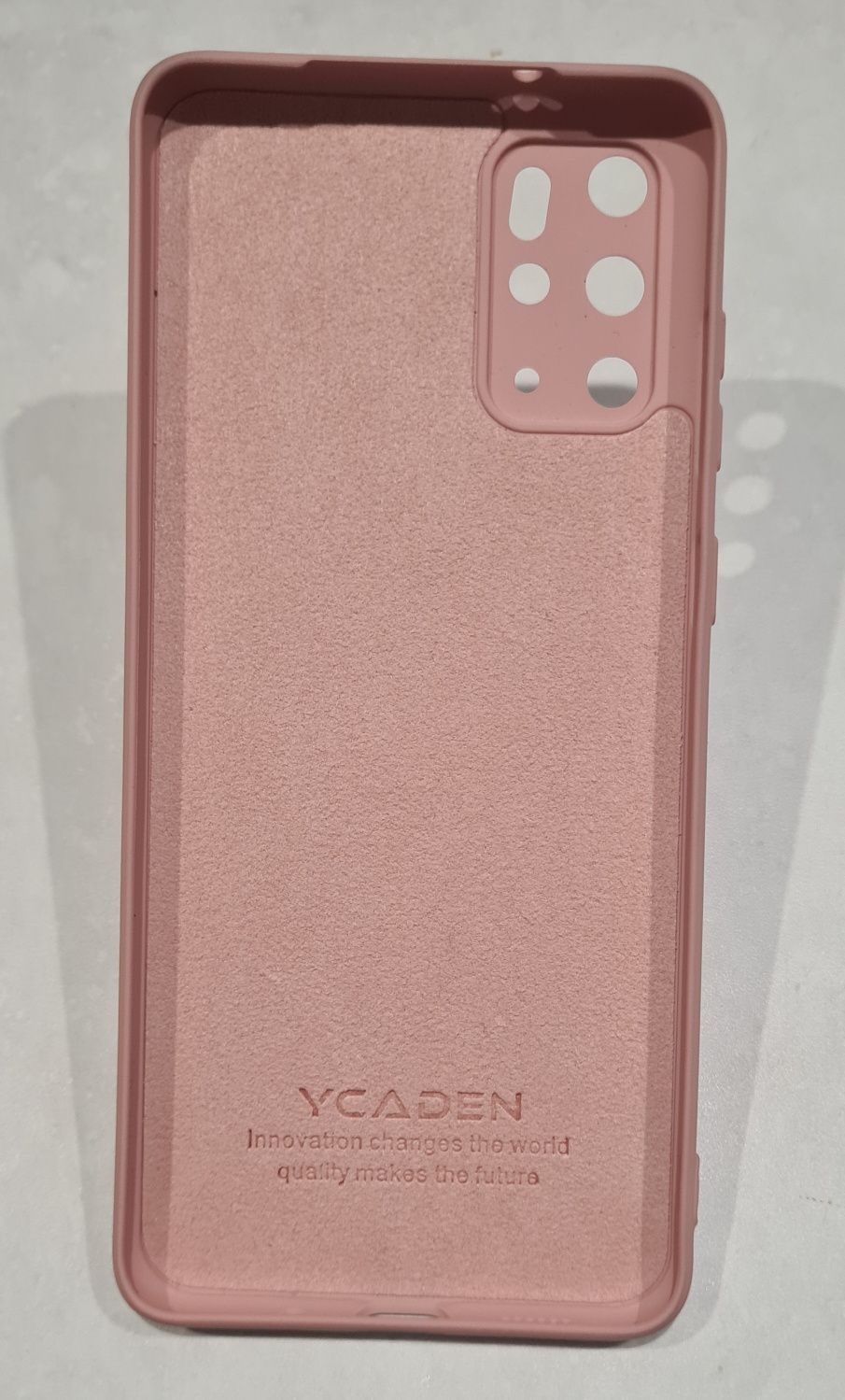 Etui soft silicone case Samsung Galaxy S 20 plus + pudrowy róż różowy