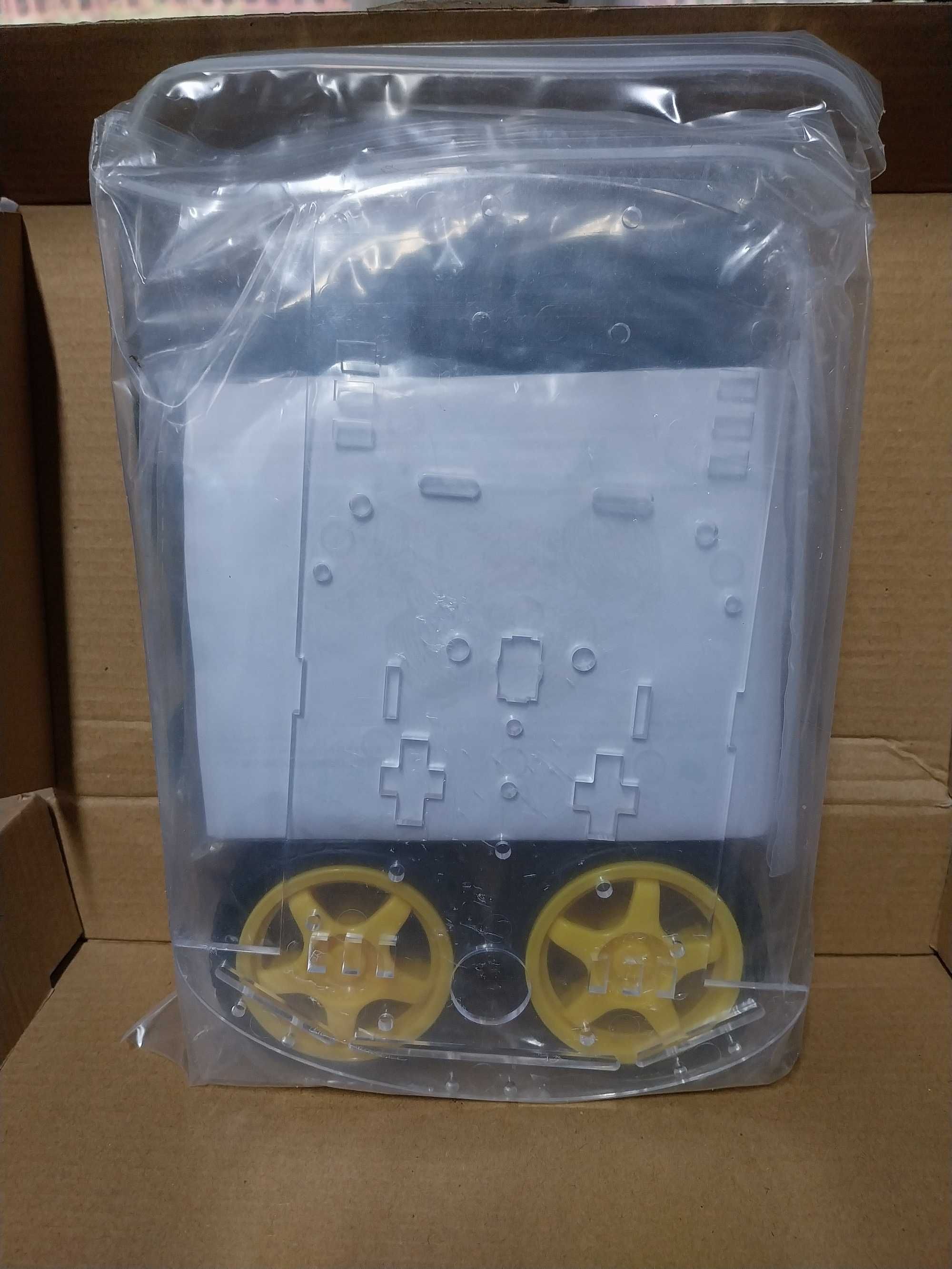 zestaw diy robot samochód akumulatorowy