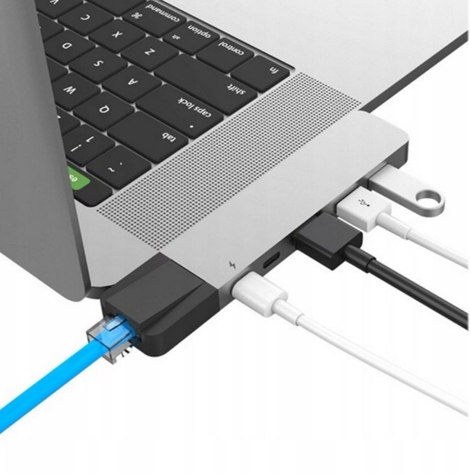Hyper HyperDrive NET 6-in-2 Hub dla USB-C MacBook Pro Hub USB