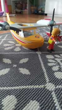 Playmobil Avião + Boneco Playmobil