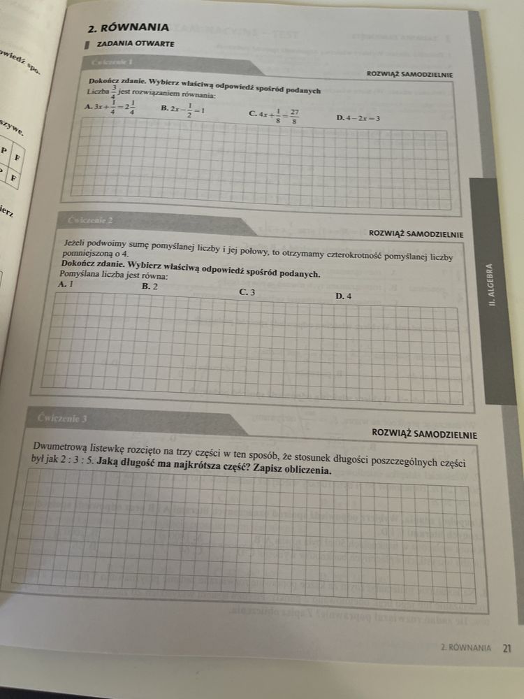 Tak, zdam Egzamin ósmoklasisty Matematyka testy i arkusze operon