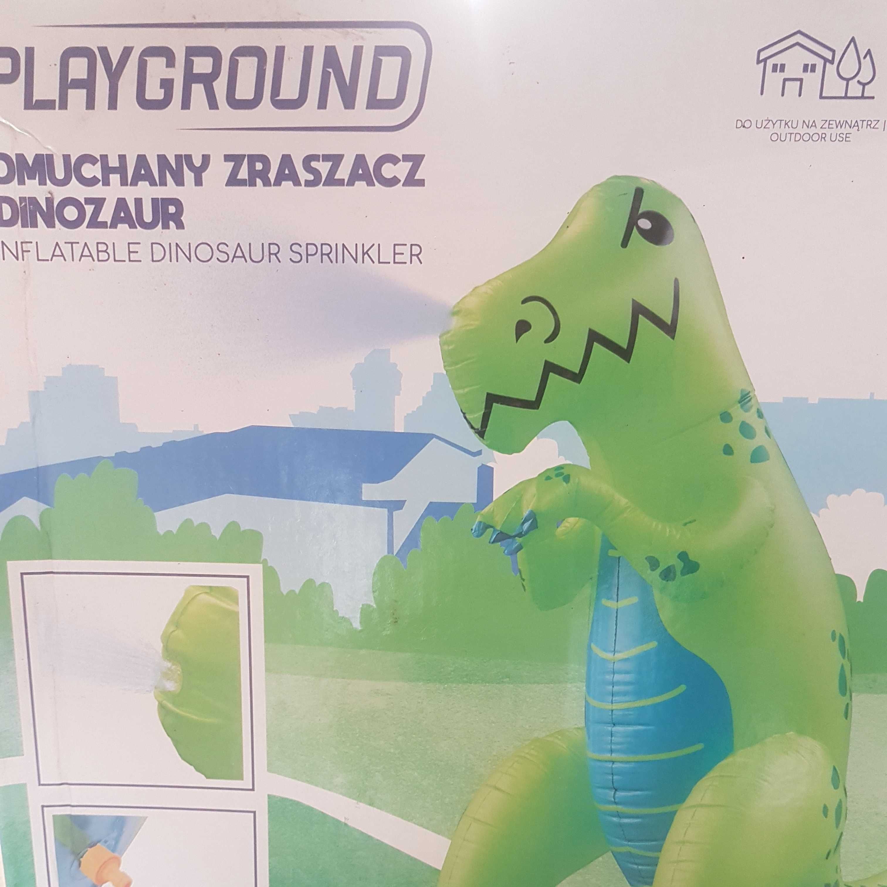 Playground Dmuchany zraszacz dinozaur ogród zabawka