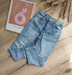 Jeansy spodnie dla dziewczynki H&M Relaxed high waist