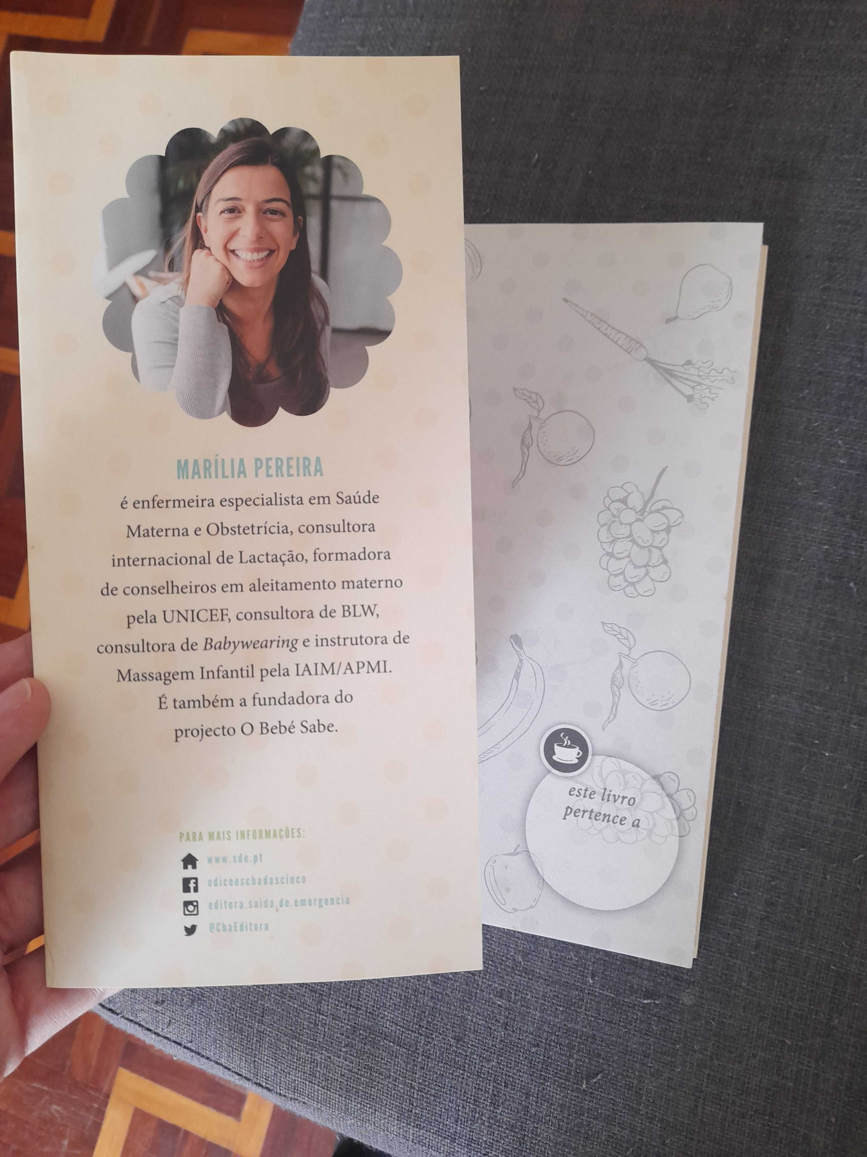 Livro O Bebe Sabe Comer de Marília Pereira