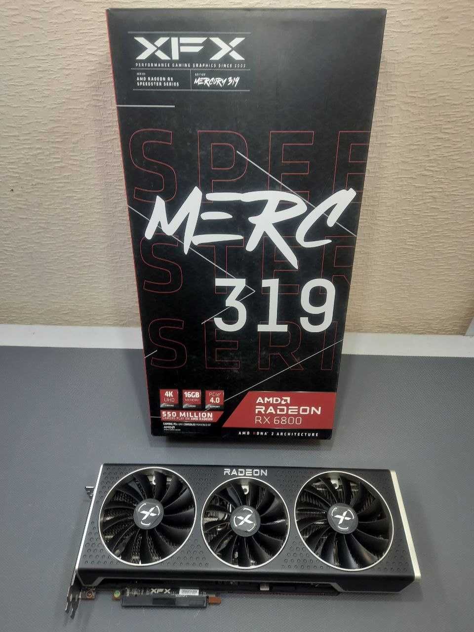 Відеокарта XFX Radeon RX 6800 MERC 319 16GB Гарантія!