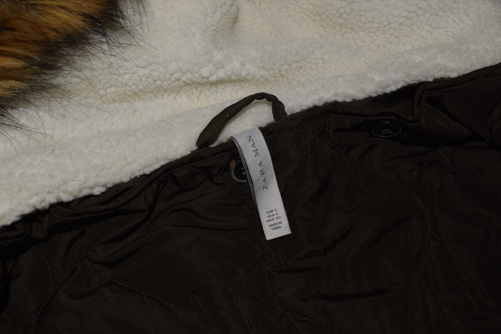 Zara Winter Parka (Мужская Зимняя Куртка Парка Пуховик Зара )