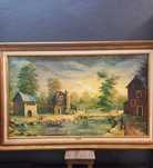 Quadro S.Cantillo pintura a óleo sobre tela