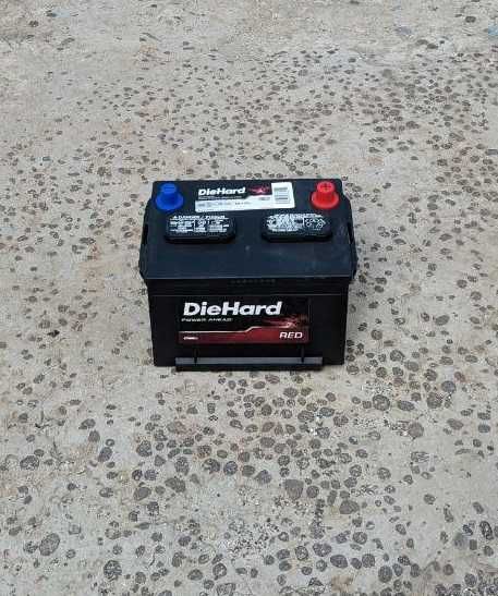 Оригинал аккумулятор DieHard RED 60 Ah 500 A (58-1) 232x173x198