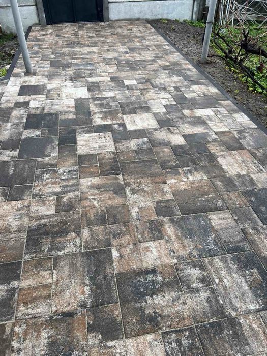 Бордюр.Тротуарная плитка Кирпичик.Старый город.Лайнстоун.Катушка.Борт.