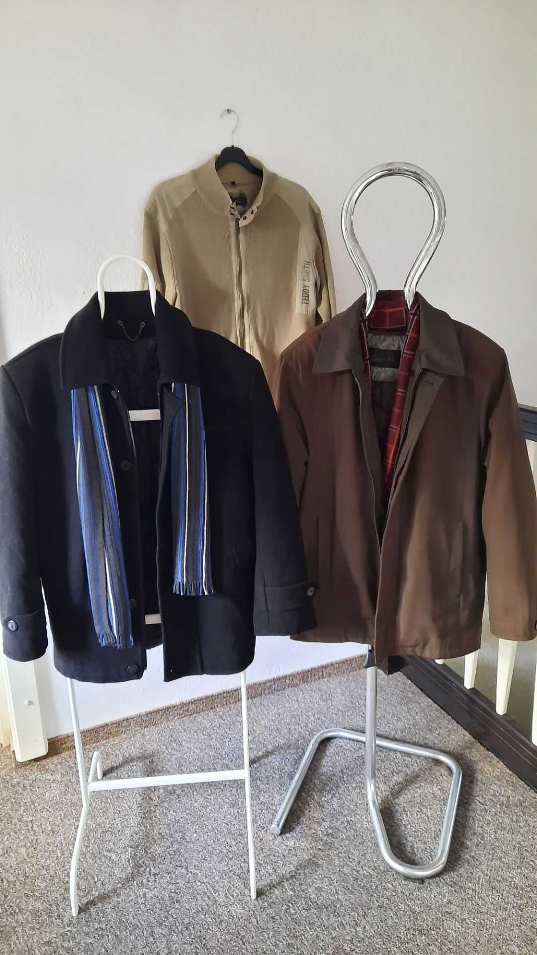 Zestaw męski L/XL płaszcz kurtka +gratis