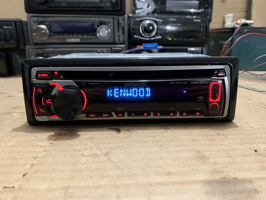 Автомагнітола магнітола Kenwood KDC-317U