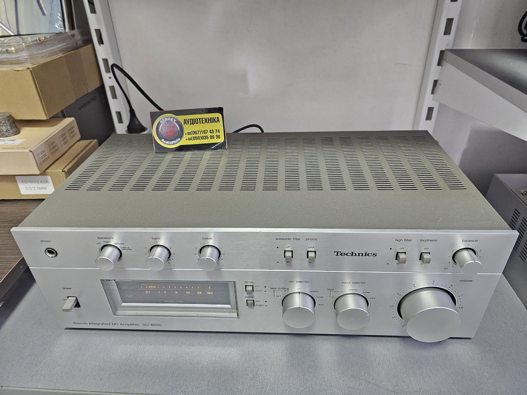 Hi-Fi Стерео усилитель Technics SU-8055. JAPAN