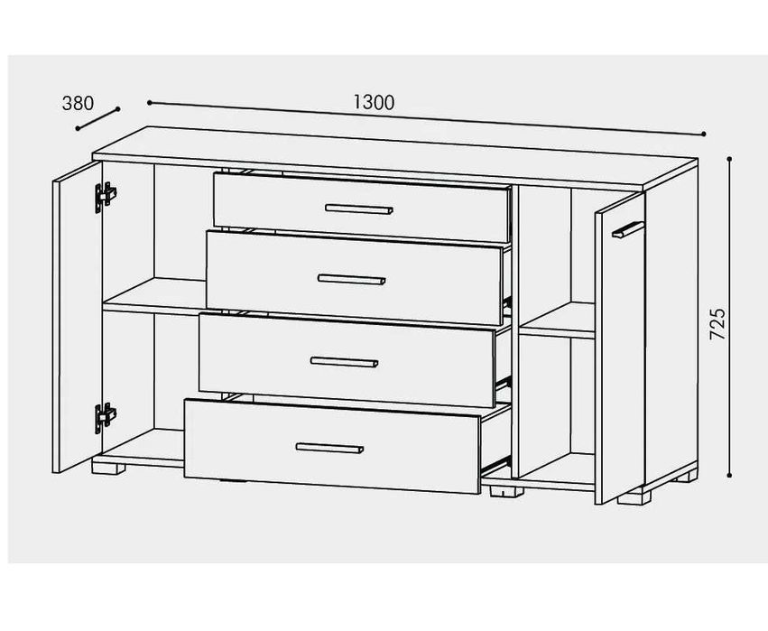 Комод Запоріжжя Недорогой комод Комод в наличии Комод 130см