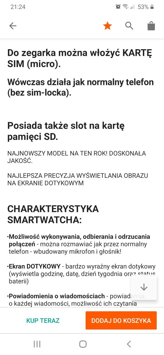 Sprzedam Smart Watch