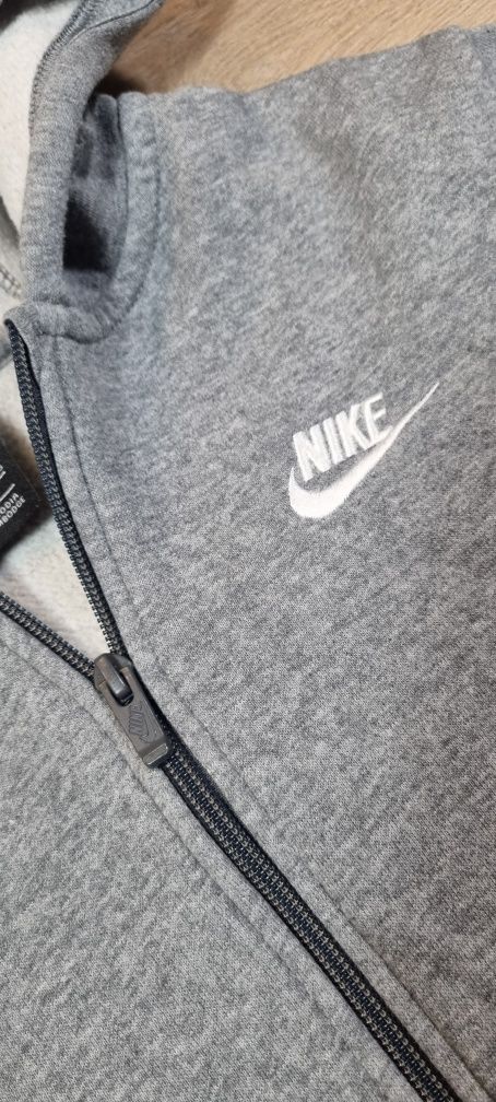 Bluza damska Nike, na suwak, z kapturem, zip hoodie, młodzieżowa