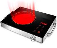 Інфрачервона плита Crownberg CB-1324 инфракрасная электроплита печь