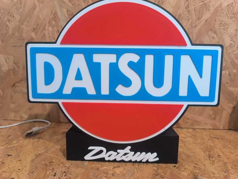 Luminária decorativa / Lightbox Datsun