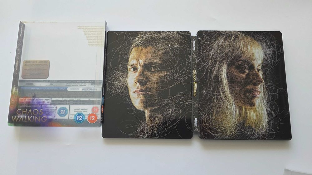 blu ray Chaos walking Ruchomy chaos 4k steelbook