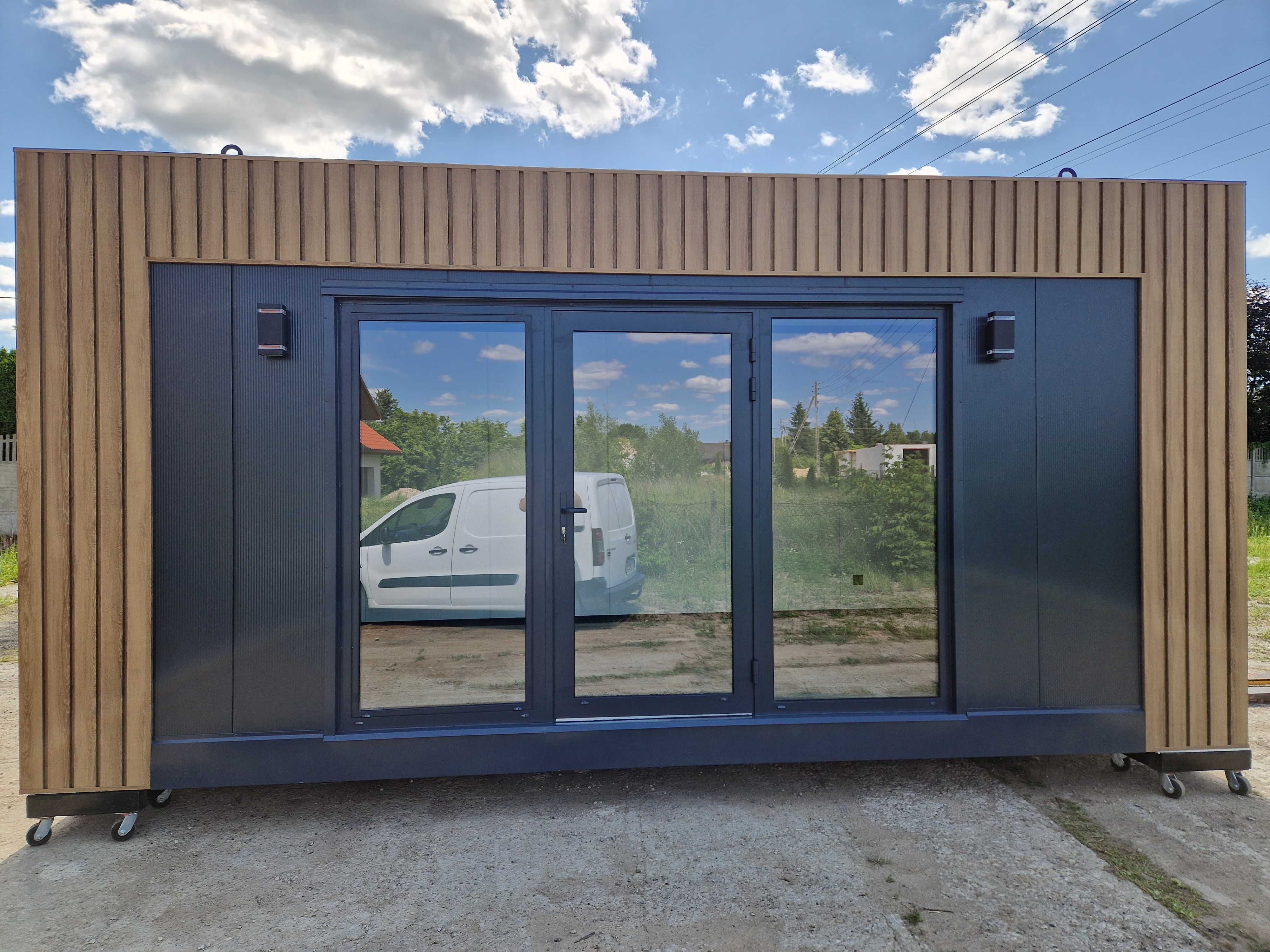 Pawilon, kontener handlowy, biuro 6 x 3m dostępny od ręki