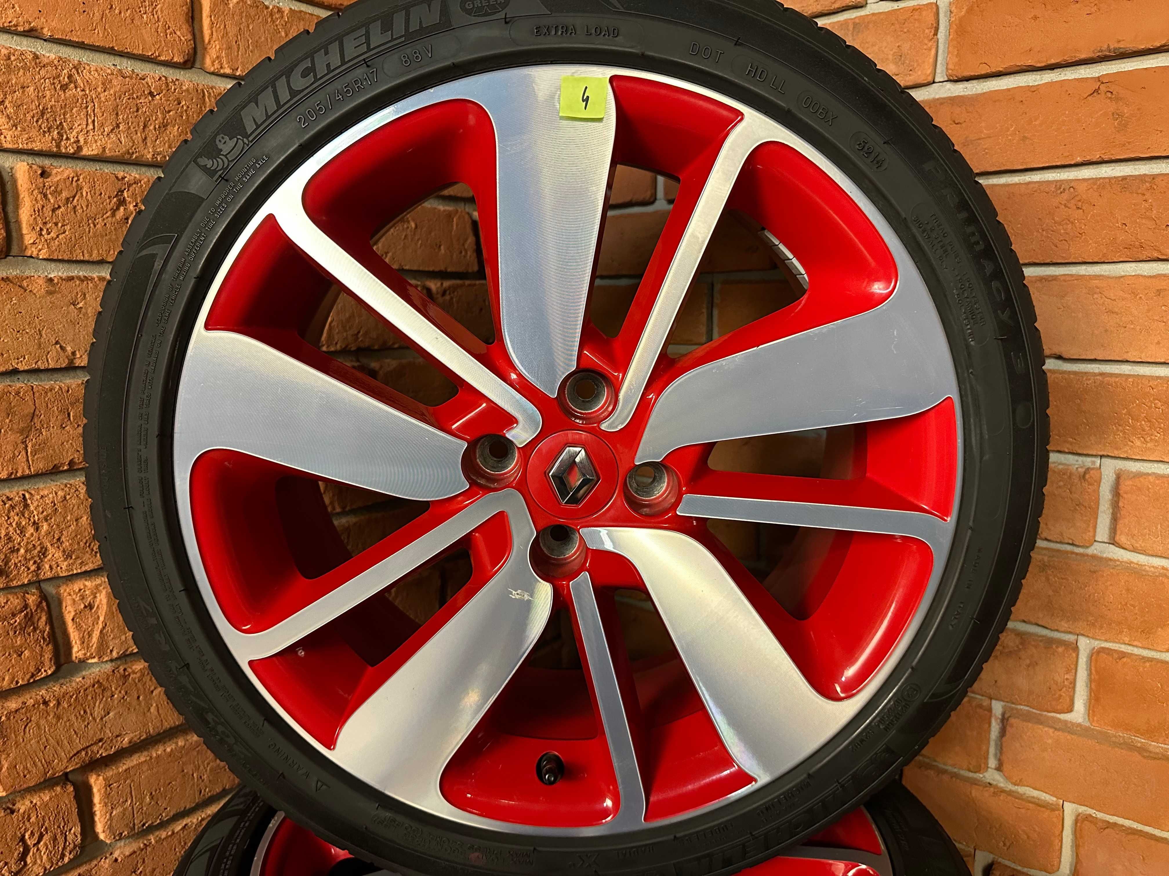 Koła Felgi 17 4x100 Renault Clio IV Oryginał Czujniki TPSM