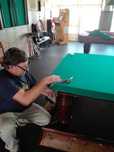 Snooker montagem trasporte