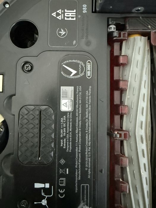 Aspirador robot irobot 980