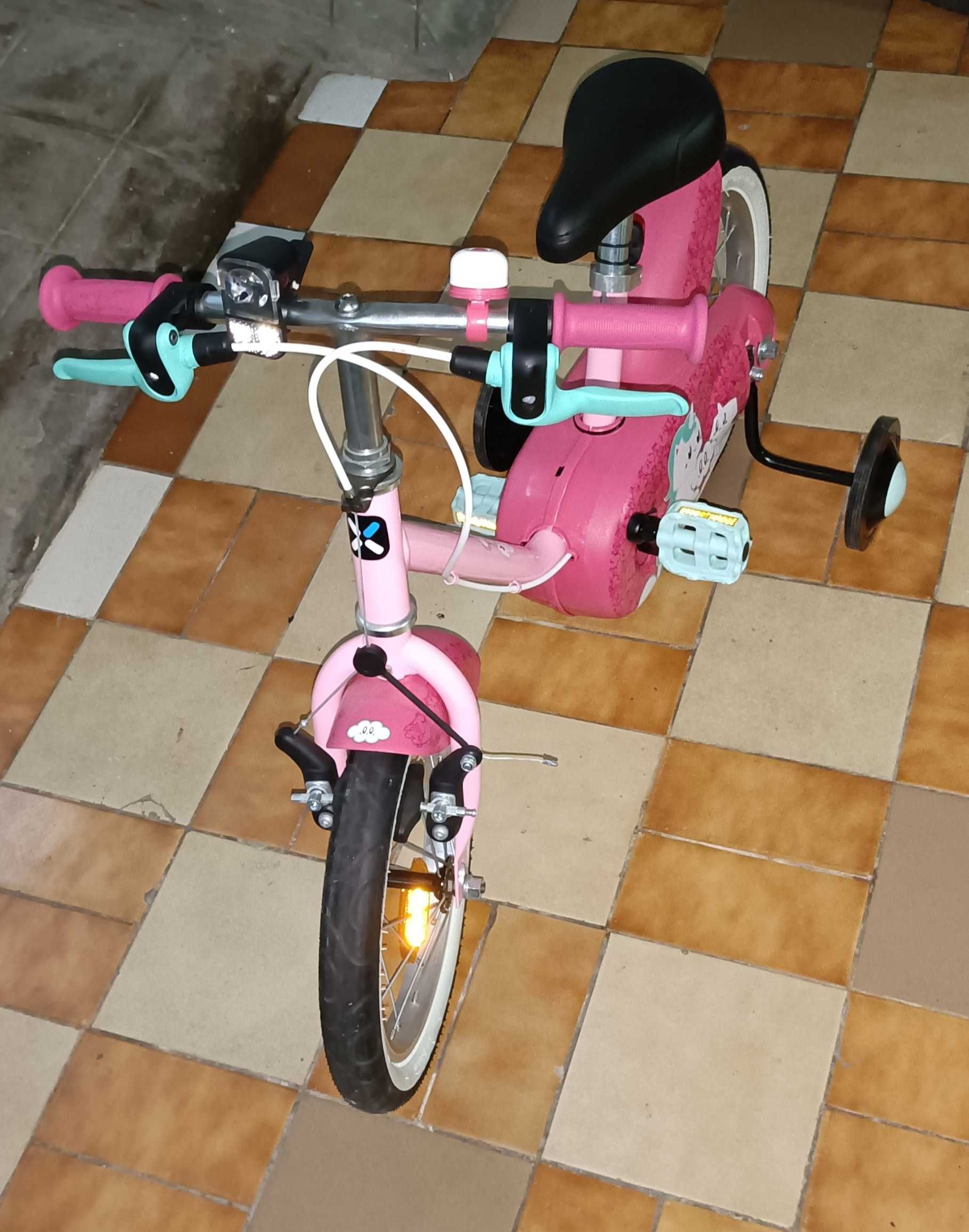 Bicicleta menina com pouco uso