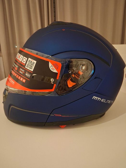 Capacete MT HELMETS
Atom SV Matt Blue