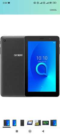Tablet Планшет Alcatel 1T 7'' 9013A 16GB, Wifi+Cellular, GPS