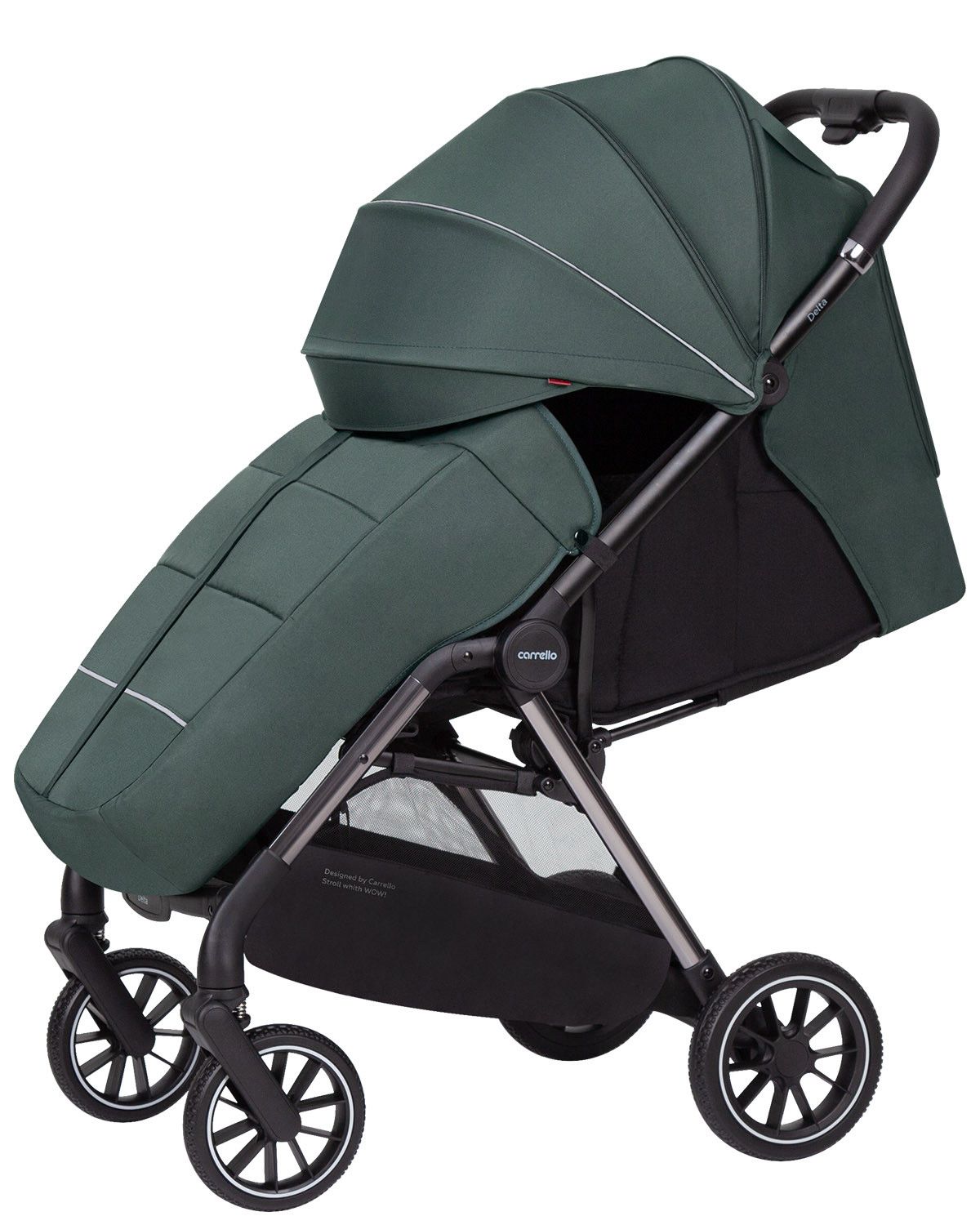 Kompaktowy Wózek Spacerowy Carrello Delta 2024 Do 22Kg  / Rabaty