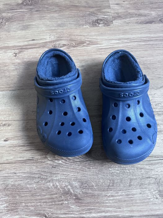 Crocs klapki chodaki dziecięce ocieplane J3 34-35 (1)