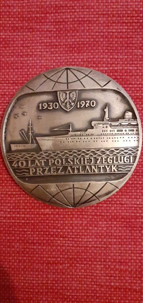 Medal PLO 1970r XX wieku