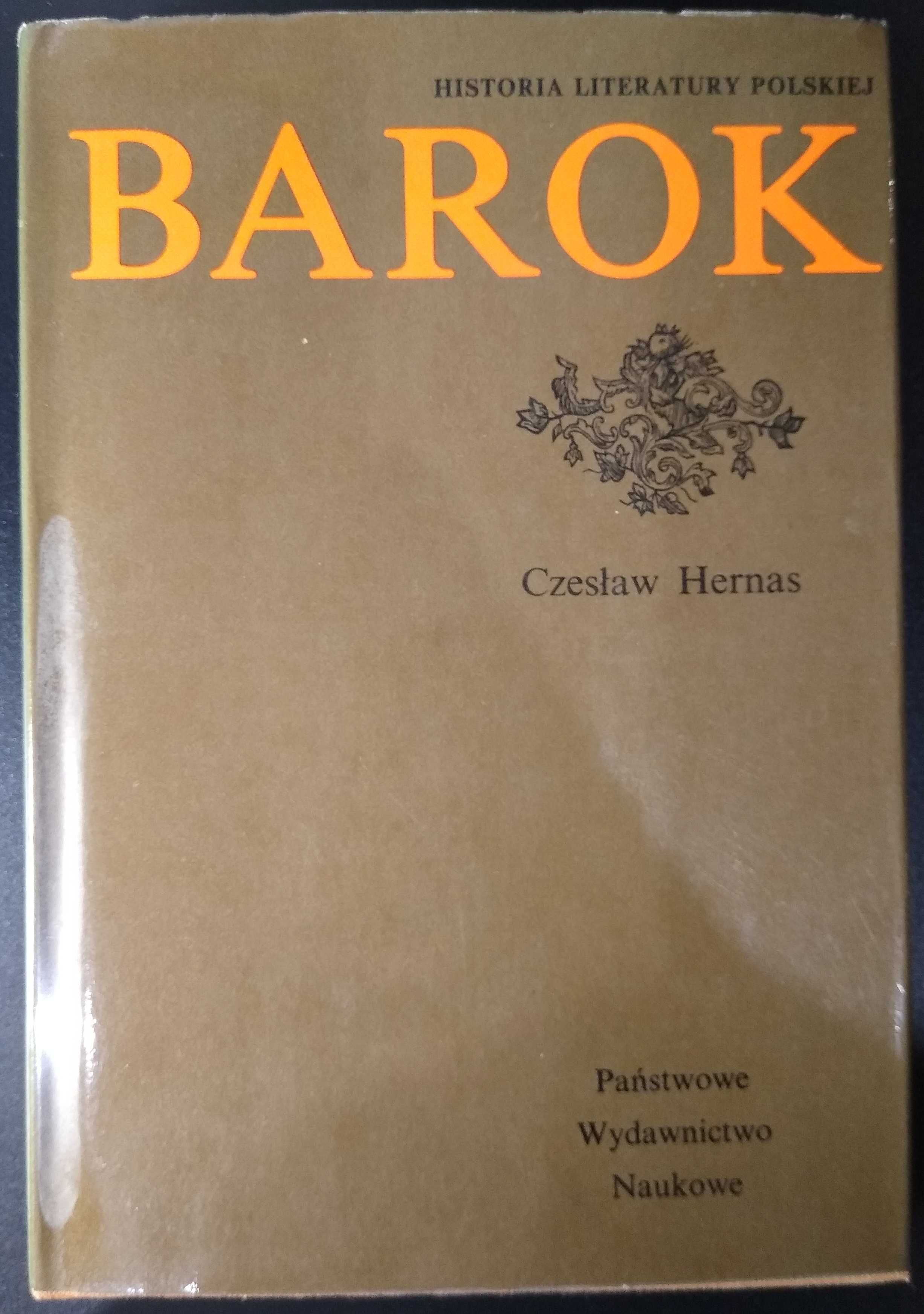 Książka Czesław Hernas – Historia literatury polskiej. Barok