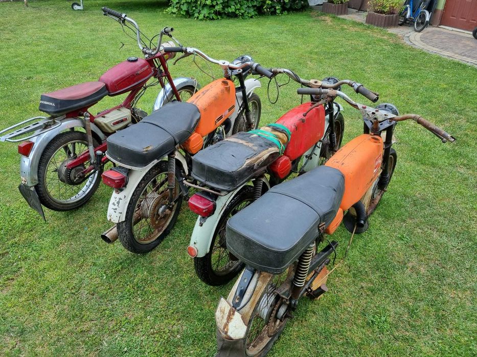 Motorower Jawa Mustang 50 i Wierchowina 5 ( Romet WSK MZ Simson Komar)