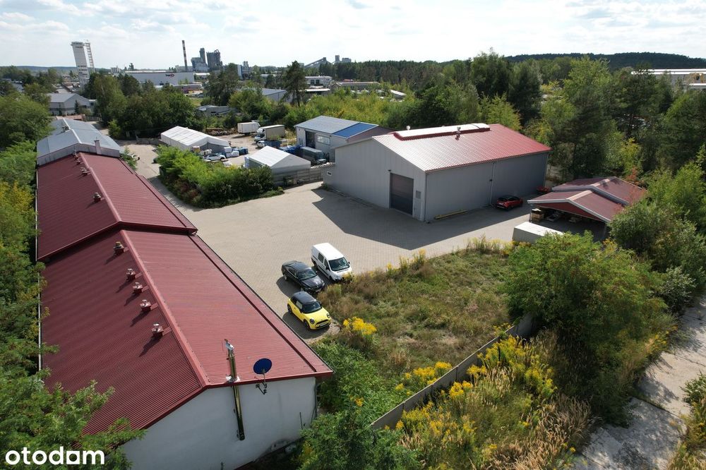 Budynek biurowo-produkcyjno-magazynowy z halą/Nowiny/działka 3341m2