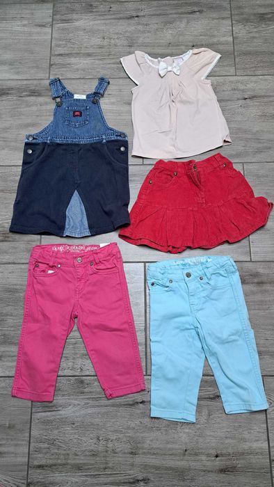 Paka ubrań dla dziewczynki 104