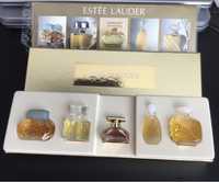 Coffret vintage parfuns Estee Lauder miniaturas para colecao