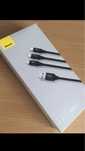 Kabel Baseus 3w1 do ładowarki,NOWY!