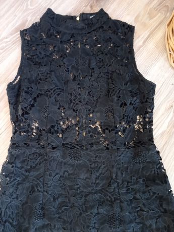 Czarna piękna sukienka Missguided rozmiar 40 /42