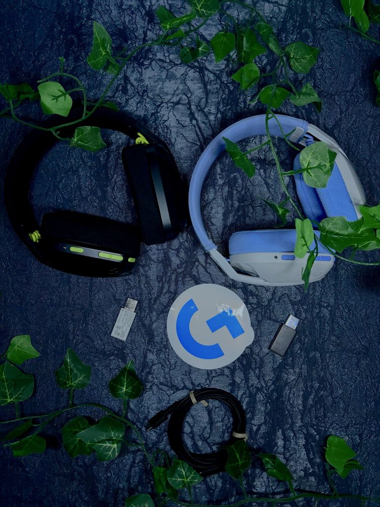 Logitech G435 | Logitech | Навушники | Чорні/білі