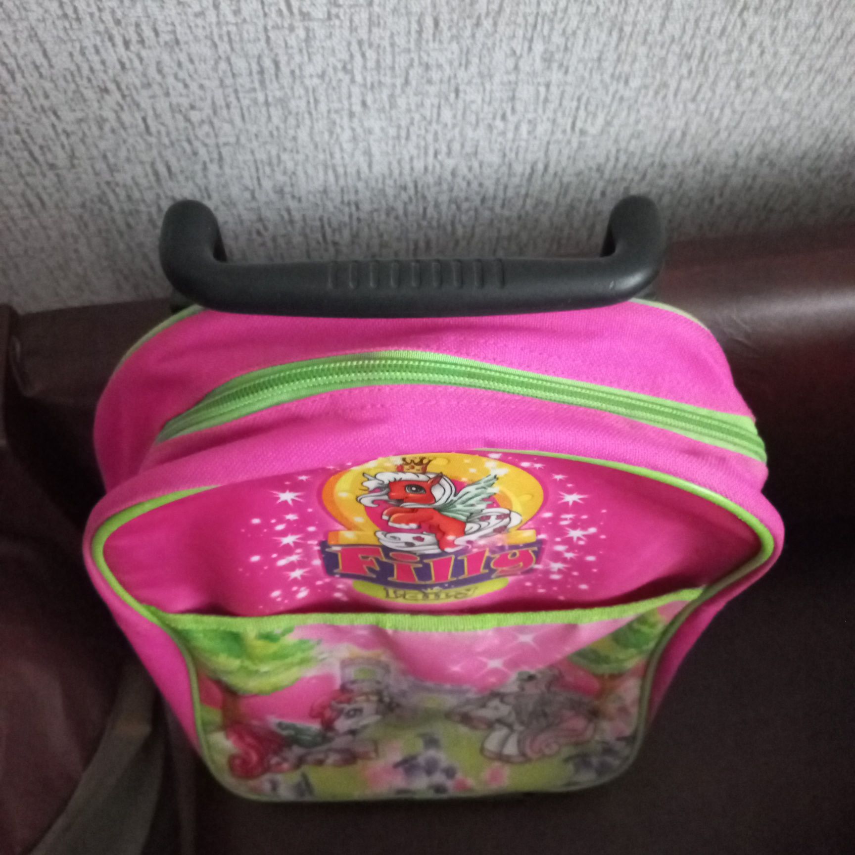 Детская  сумка  валіза Filli  Fairy на колёсиках с выдвижной ручкой