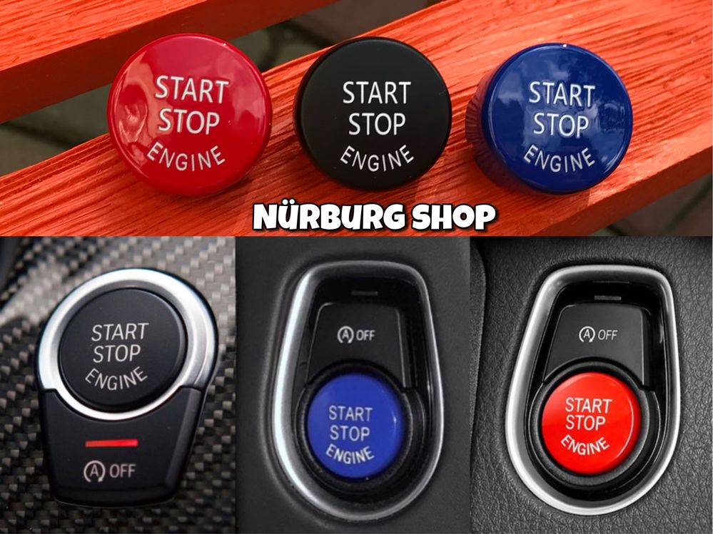 Кнопка запуска двигателя Start - Stop BMW E60 E70 E90 F01 F07 F10 F30
