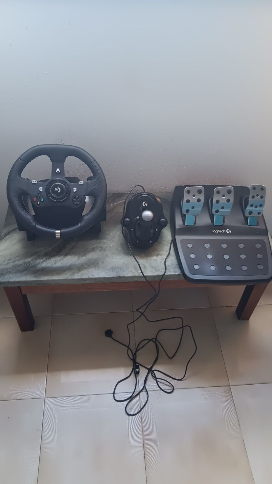 Logitech G920 como novo