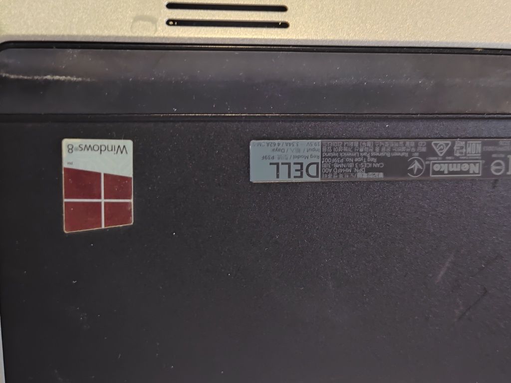 Laptop DELL Intel i7 dotykowy ekran SSD 256 Gb