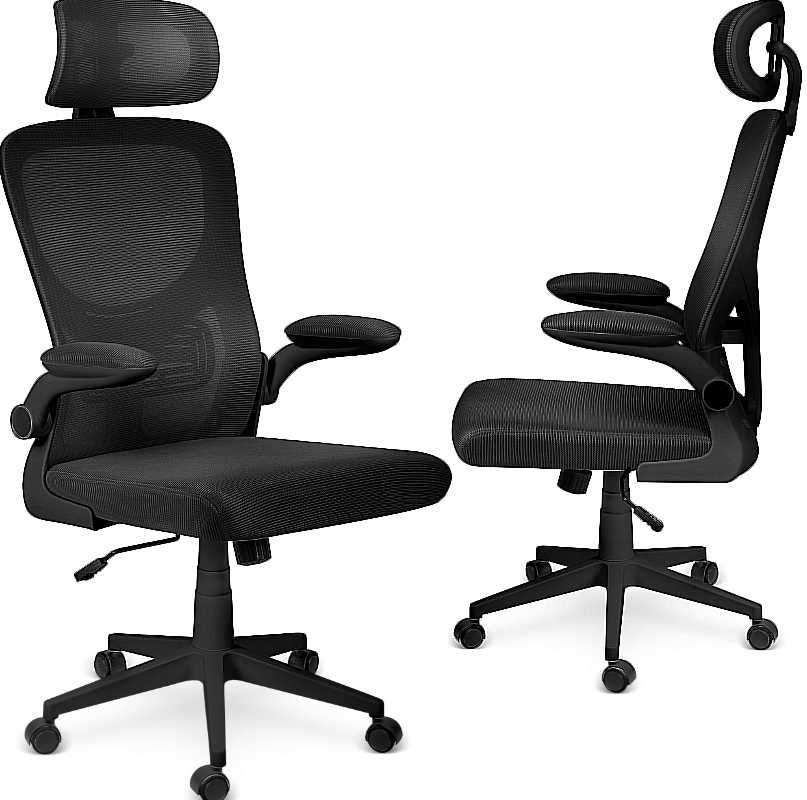 NOWY Fotel Biurowy Z Mikrosiatki KLASYCZNY obrotowy ergonomiczny FV