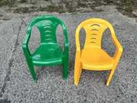 Krzesełka plastikowe ogordowe dla dzieci