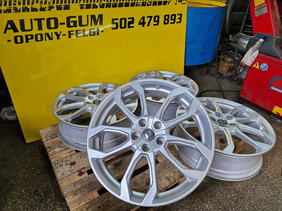 Alufelgi 5x114,3 20 Renault GT Grand Scenic OE 6.5" x 20" ET33