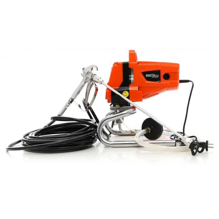 Agregat Malarski Pistolet Hydrodynamiczny 1500W Wąż 10M 1,5 L/min 220