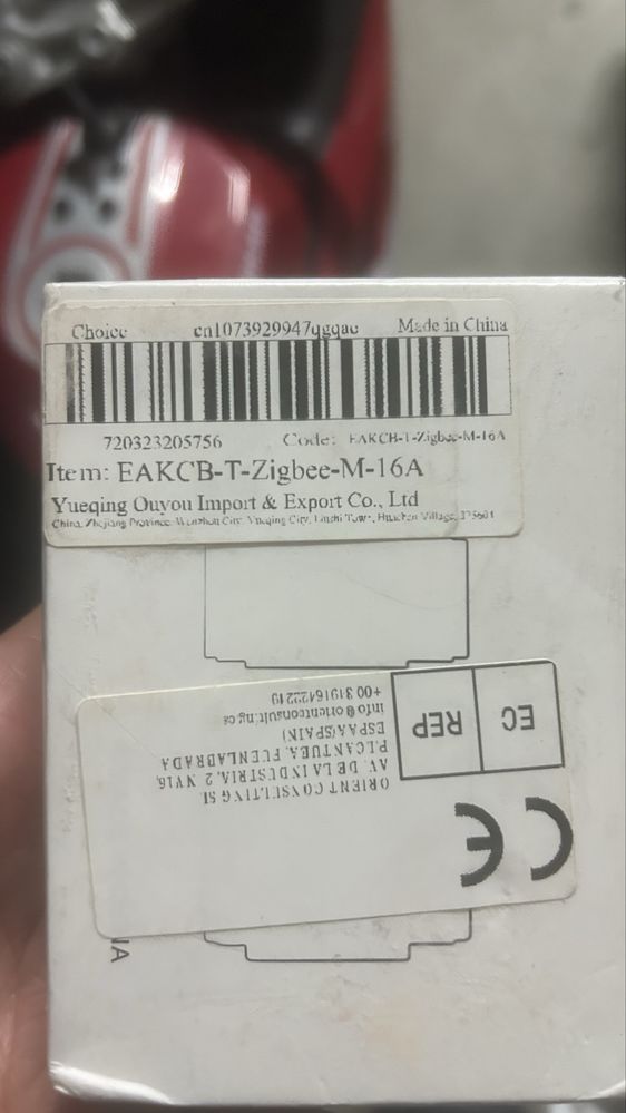 Disjuntor zigbee