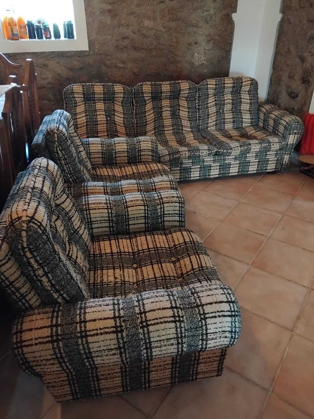 conjunto de sofás de sala de estar